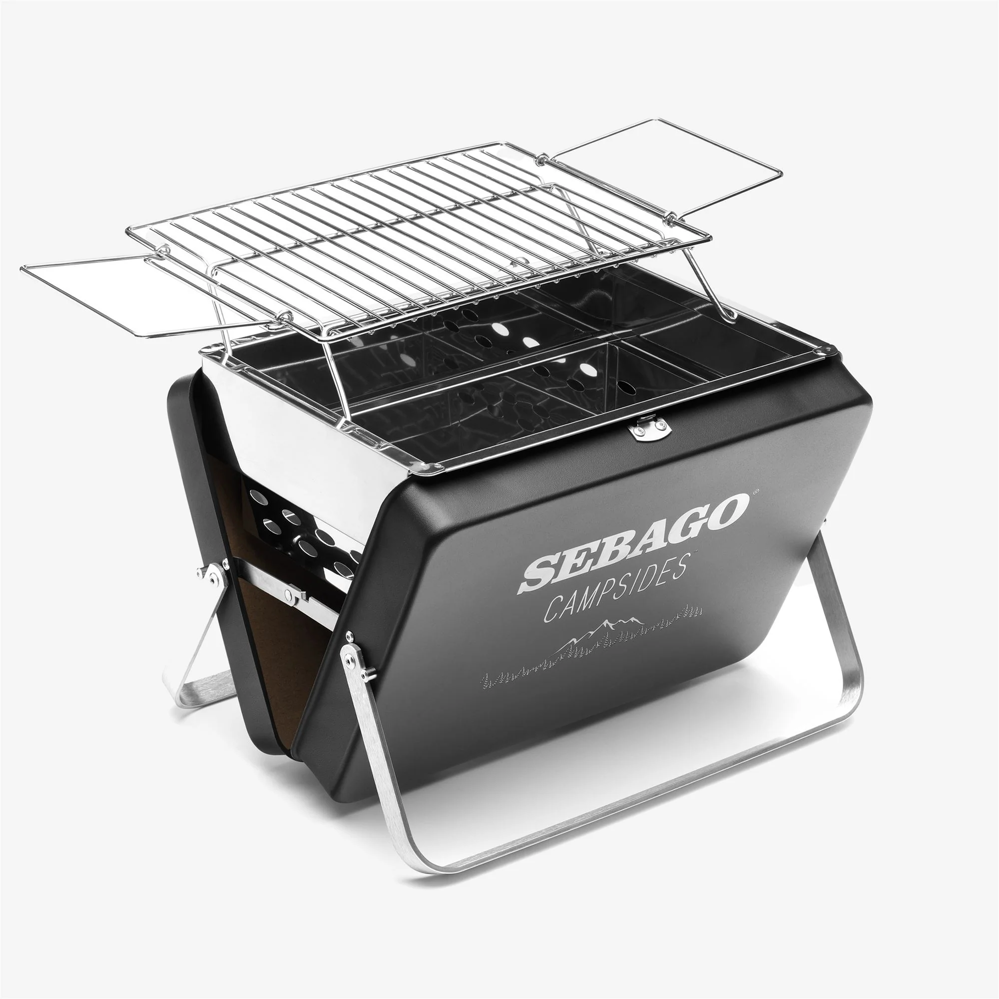 LINNEUS - CAMP ACCESSORIES - Portable Grill - Unisex - GREY SILVER - Image 3