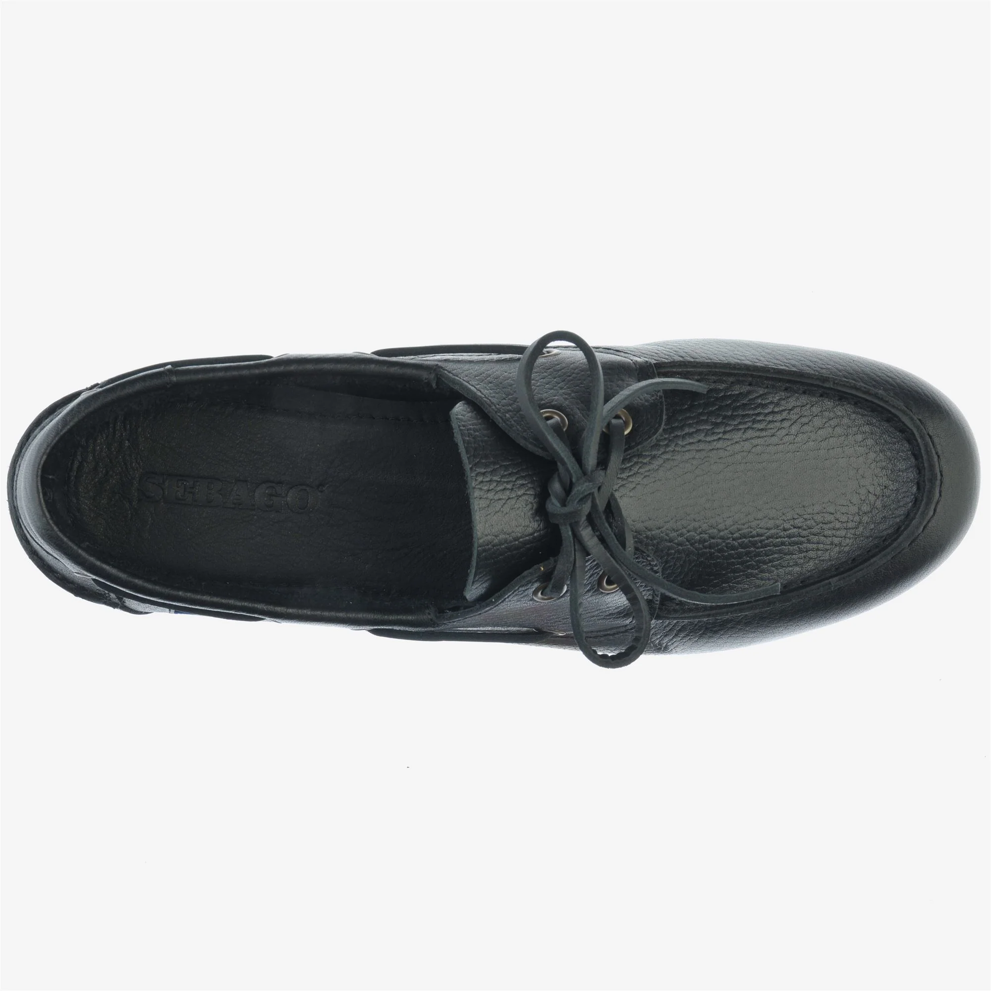 OWEN TUMBLED - Docksides - Mocassin - Man - Black - Image 4