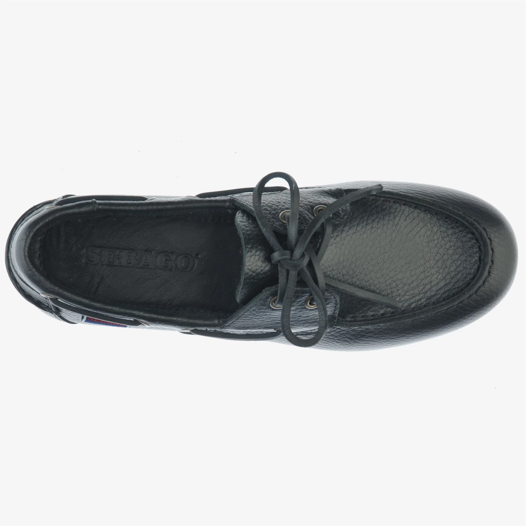 OWEN TUMBLED WOMAN - Docksides - Mocassin - Woman - Black - Image 4