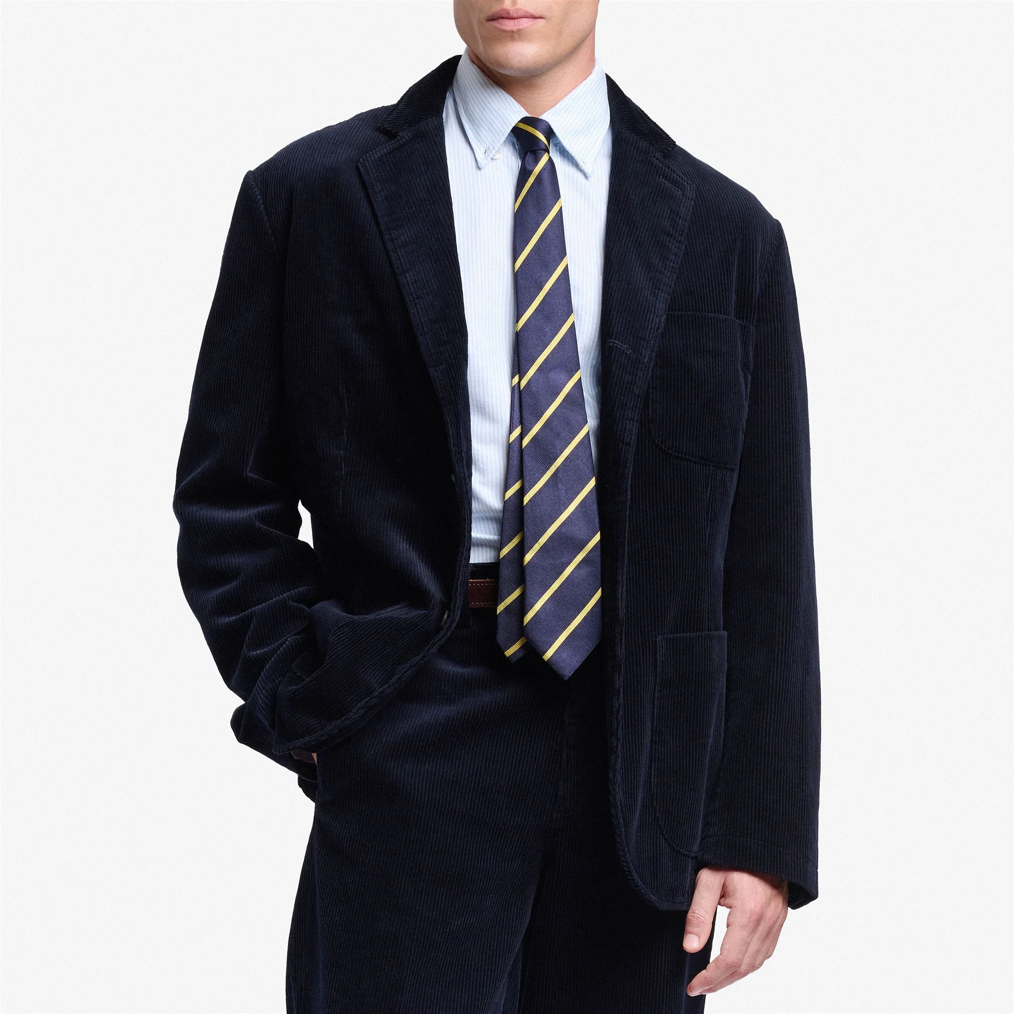 NEDDICK CORDUROY - Dresses - Blazer - Unisex - BLUE DK - Image 3