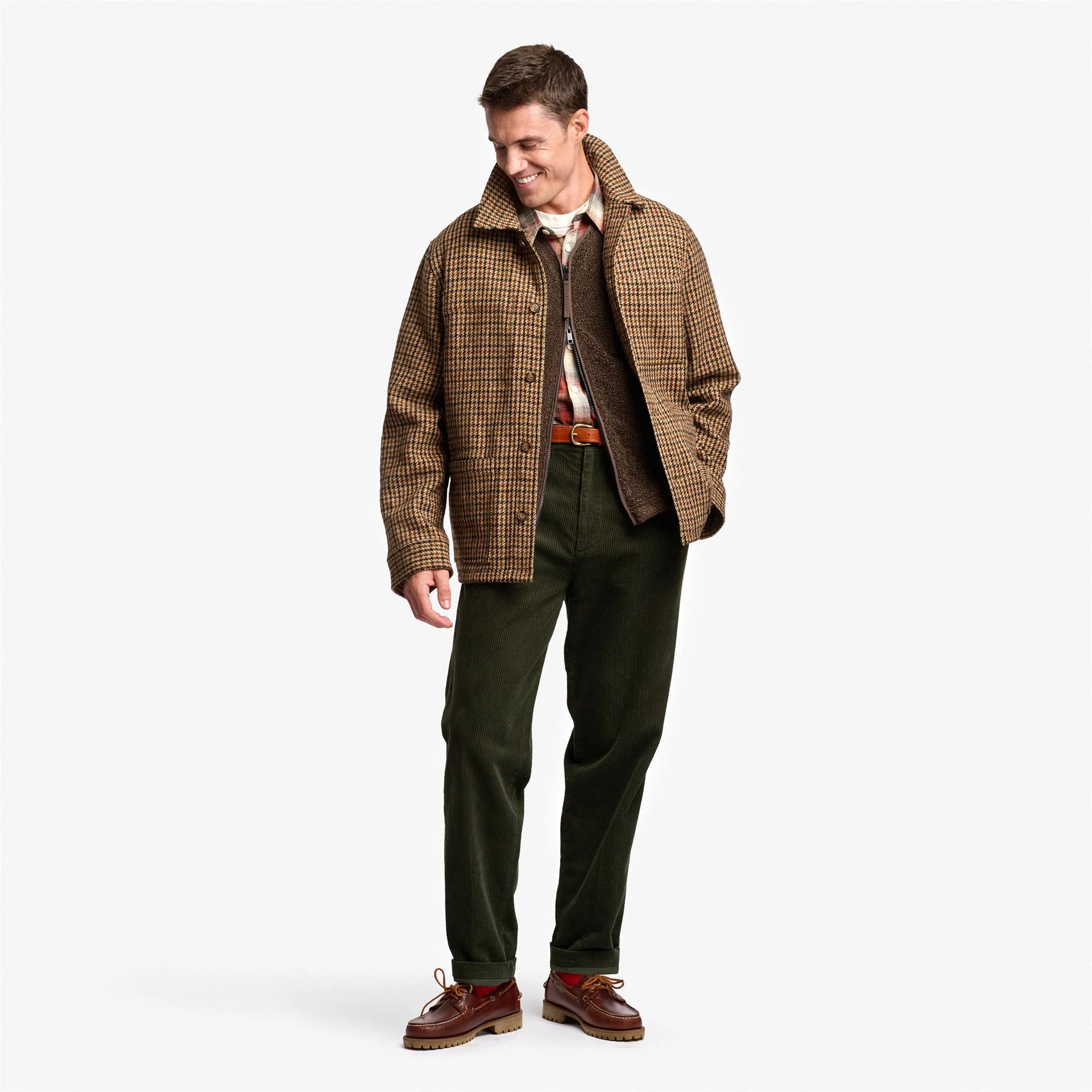 DORR PIED DE POULE - Jackets - Jacket - Unisex - BEIGE-BROWN-DK NAVY - Image 4