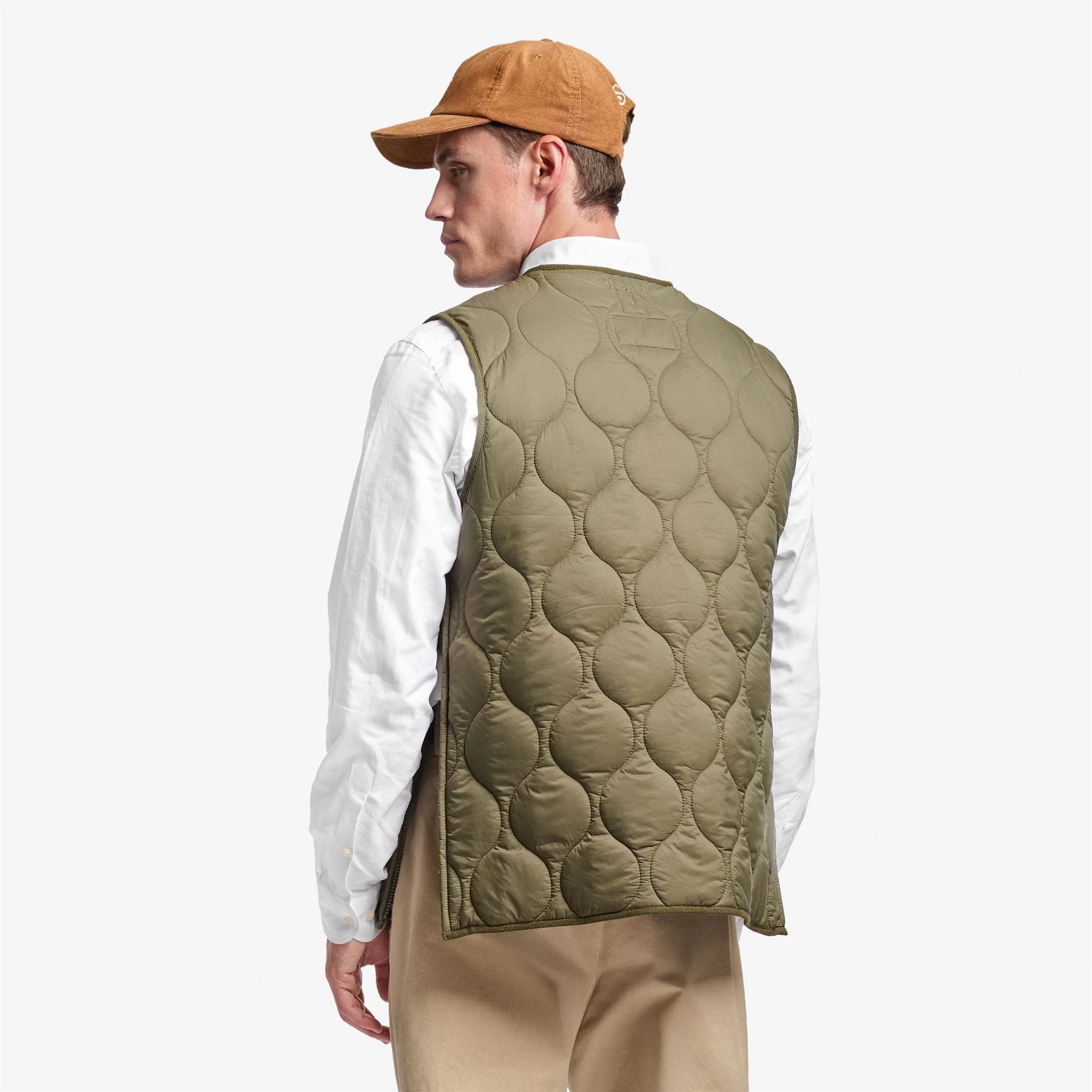 PLYMOUTH - Jackets - Vest - Unisex - GREEN BURNT - Image 5