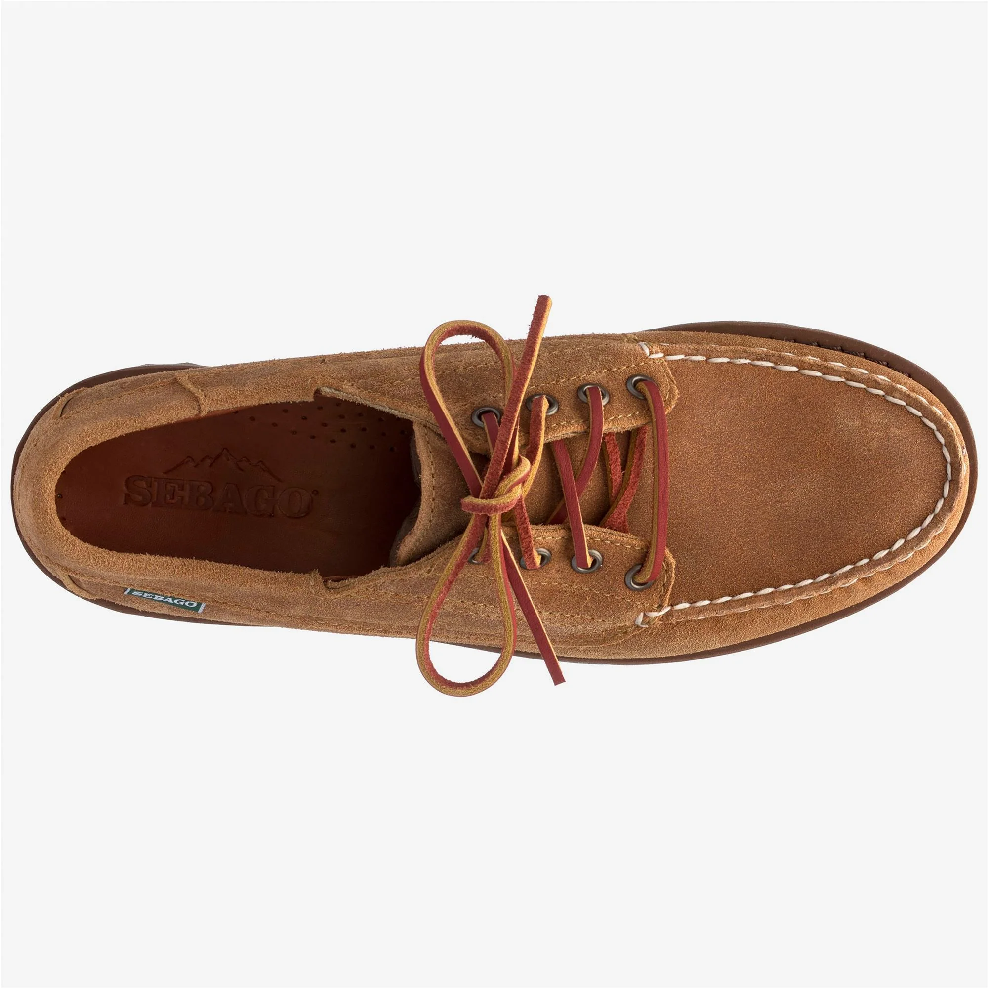 ASKOOK LUG SUEDE WAXED - Docksides - Moccasin - Man - BEIGE CAMEL - Image 4