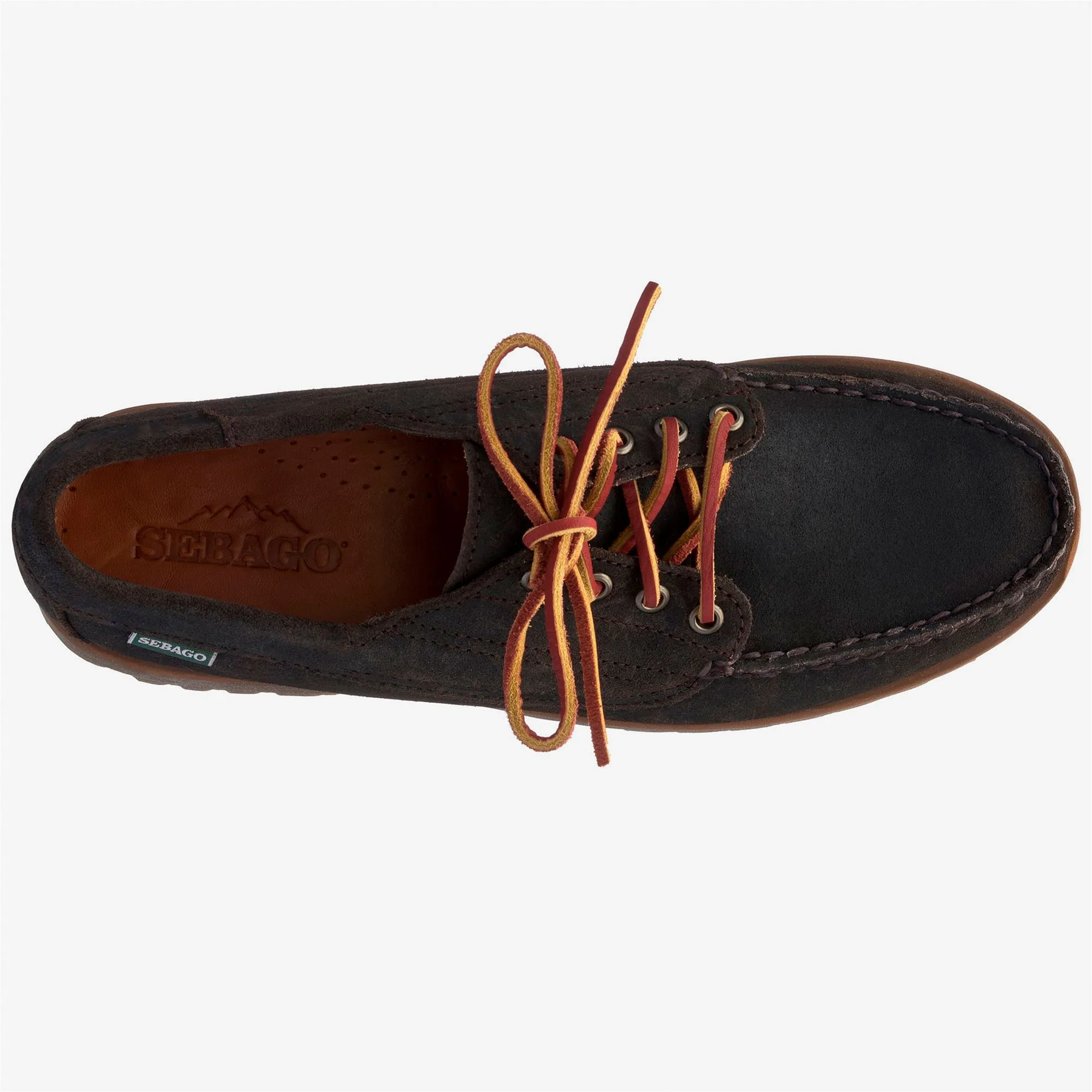 ASKOOK LUG SUEDE WAXED - Docksides - Moccasin - Man - DK BROWN - Image 4