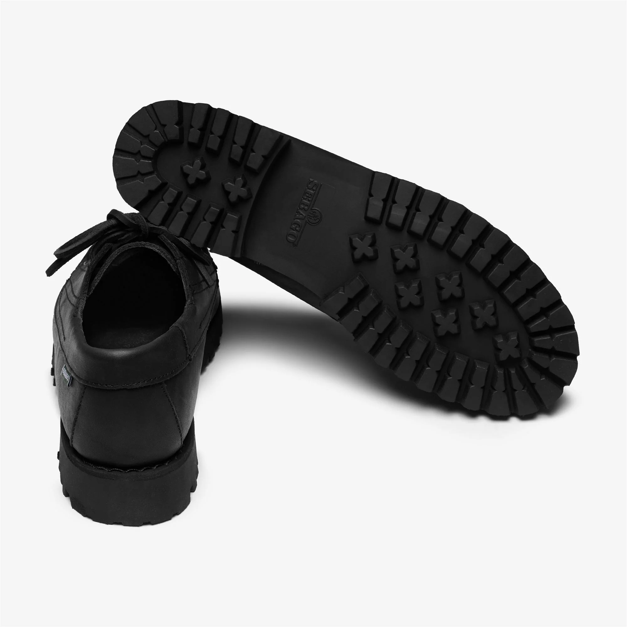 ASKOOK LUG TAOS - Docksides - Moccasin - Man - TOTAL BLACK - Image 4