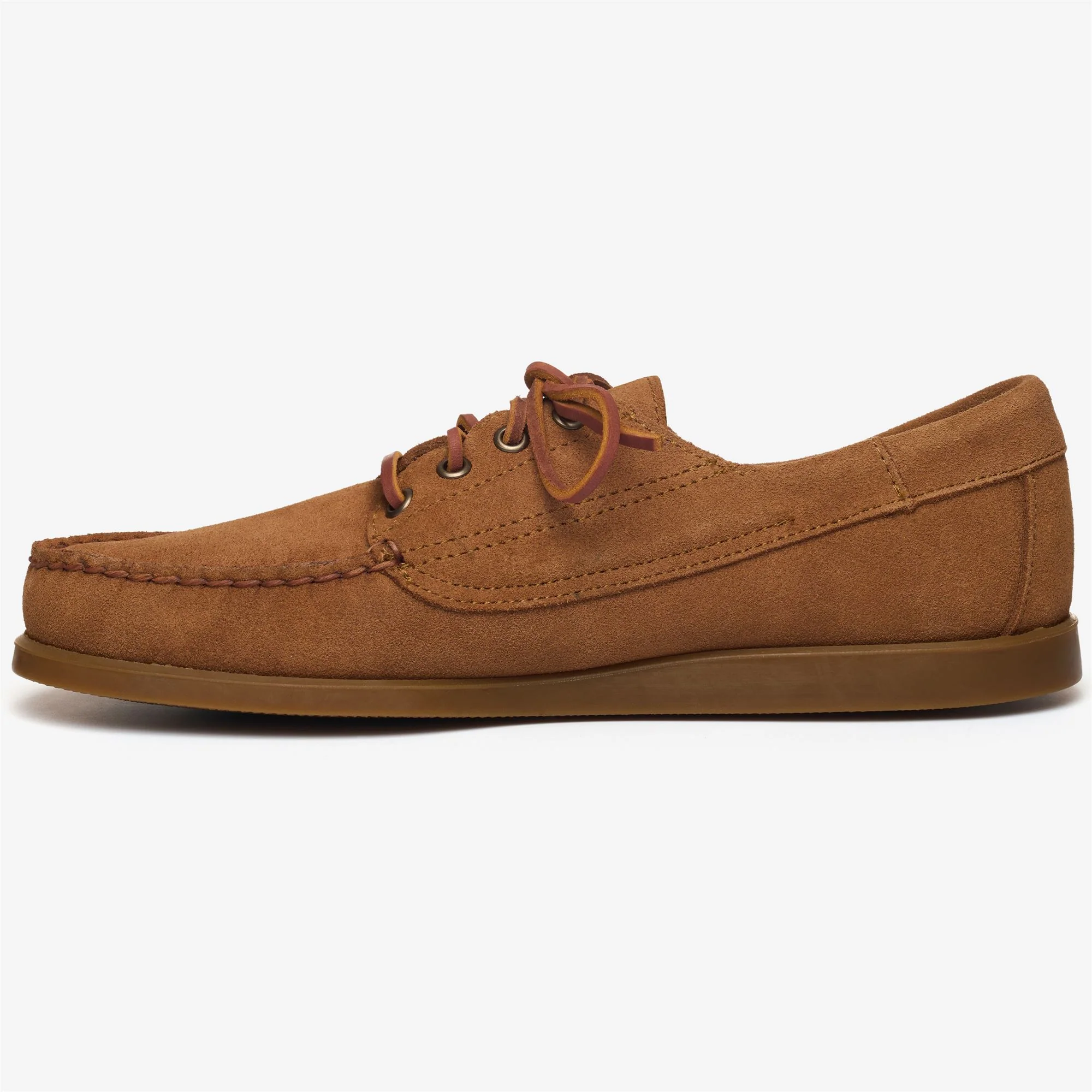 ASKOOK SUEDE - Docksides - Moccasin - Man - BROWN COGNAC - Image 3