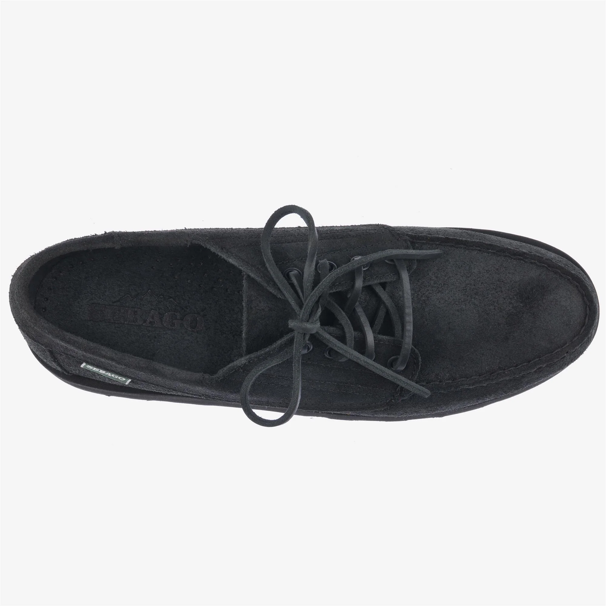 ASKOOKFIELD WAXY SUEDE TOTAL BLACK - Moc - Moccasin - Man - TOTAL BLACK - Image 4
