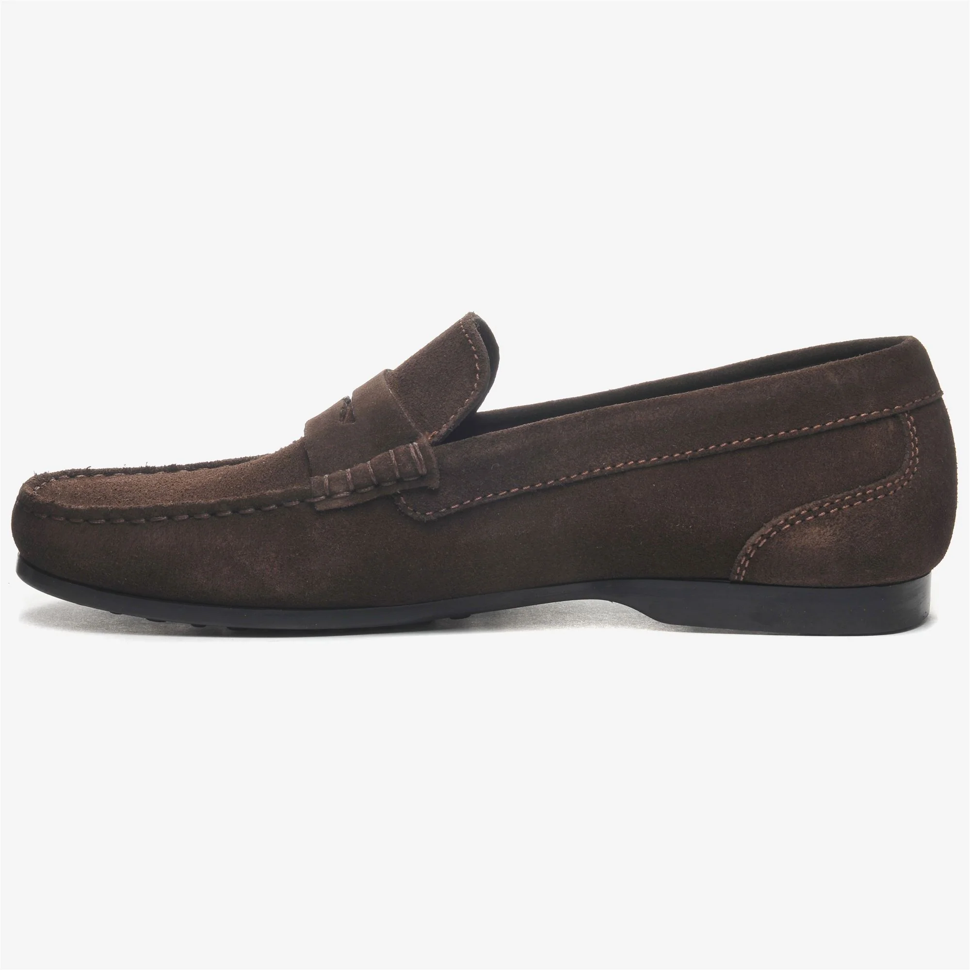 BYRON SUEDE - Moc - Moccasin - Man - BROWN - Image 3