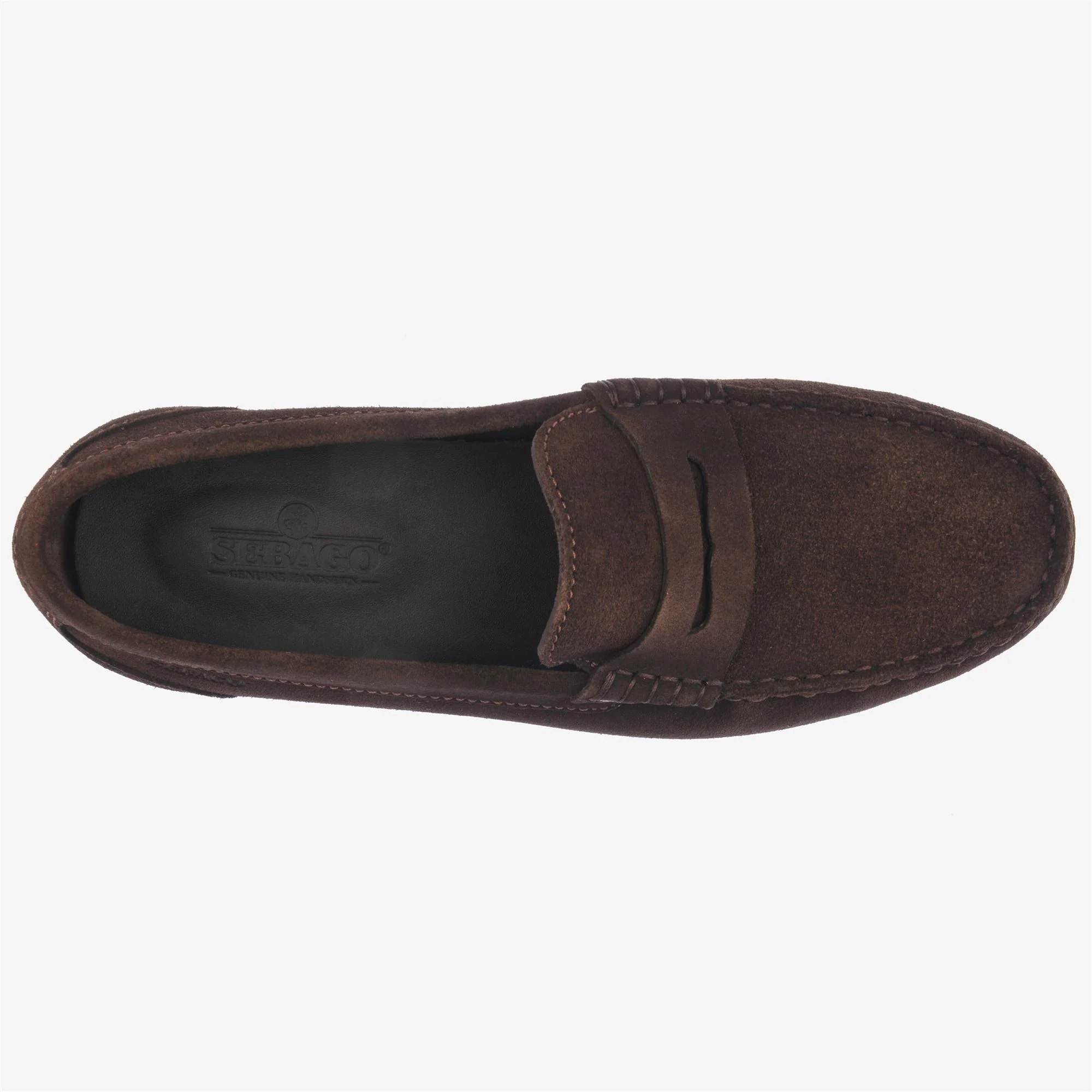BYRON SUEDE - Moc - Moccasin - Man - BROWN - Image 4