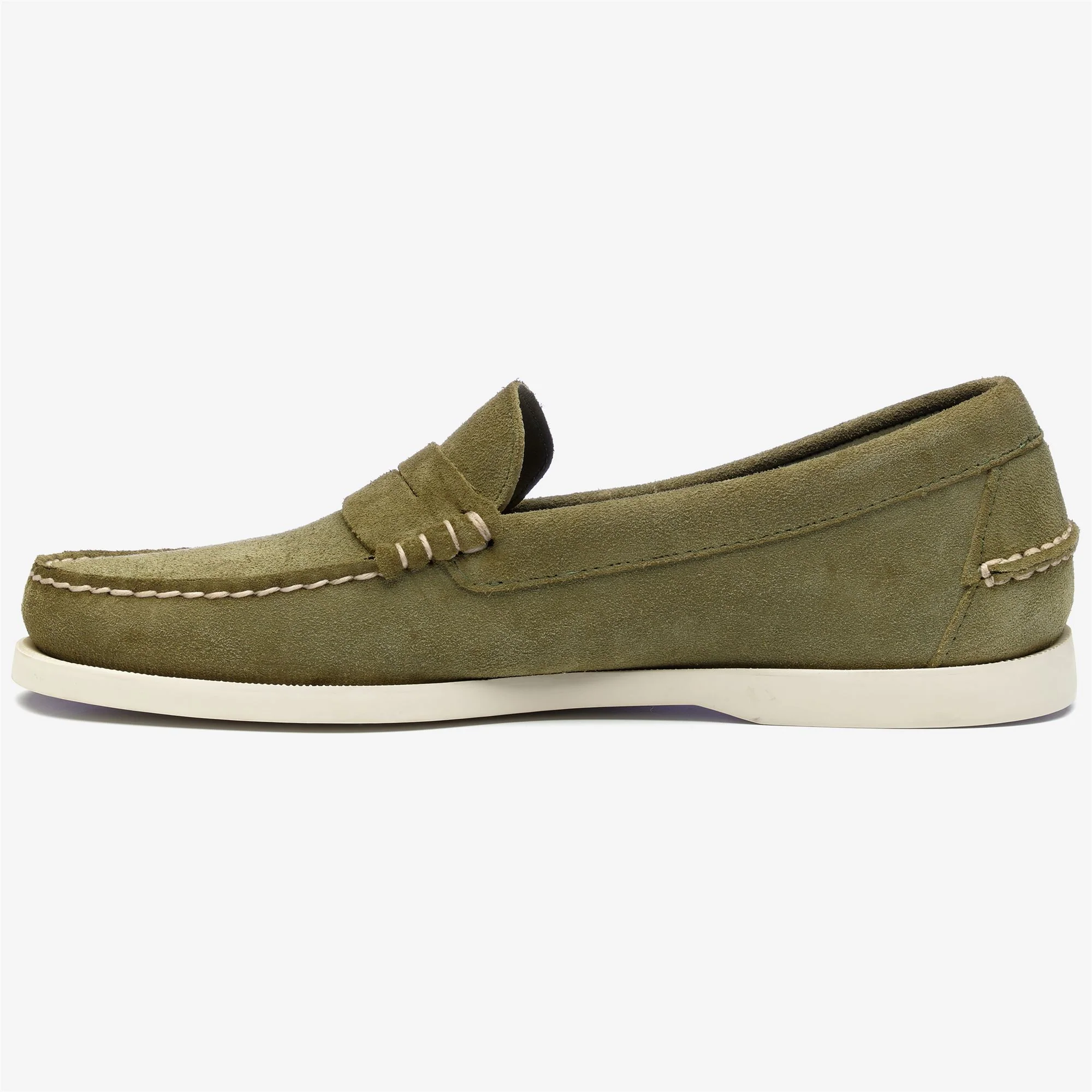 DAN BOAT FLESH OUT - Docksides - Moccasin - Man - GREEN MILITARY - Image 3