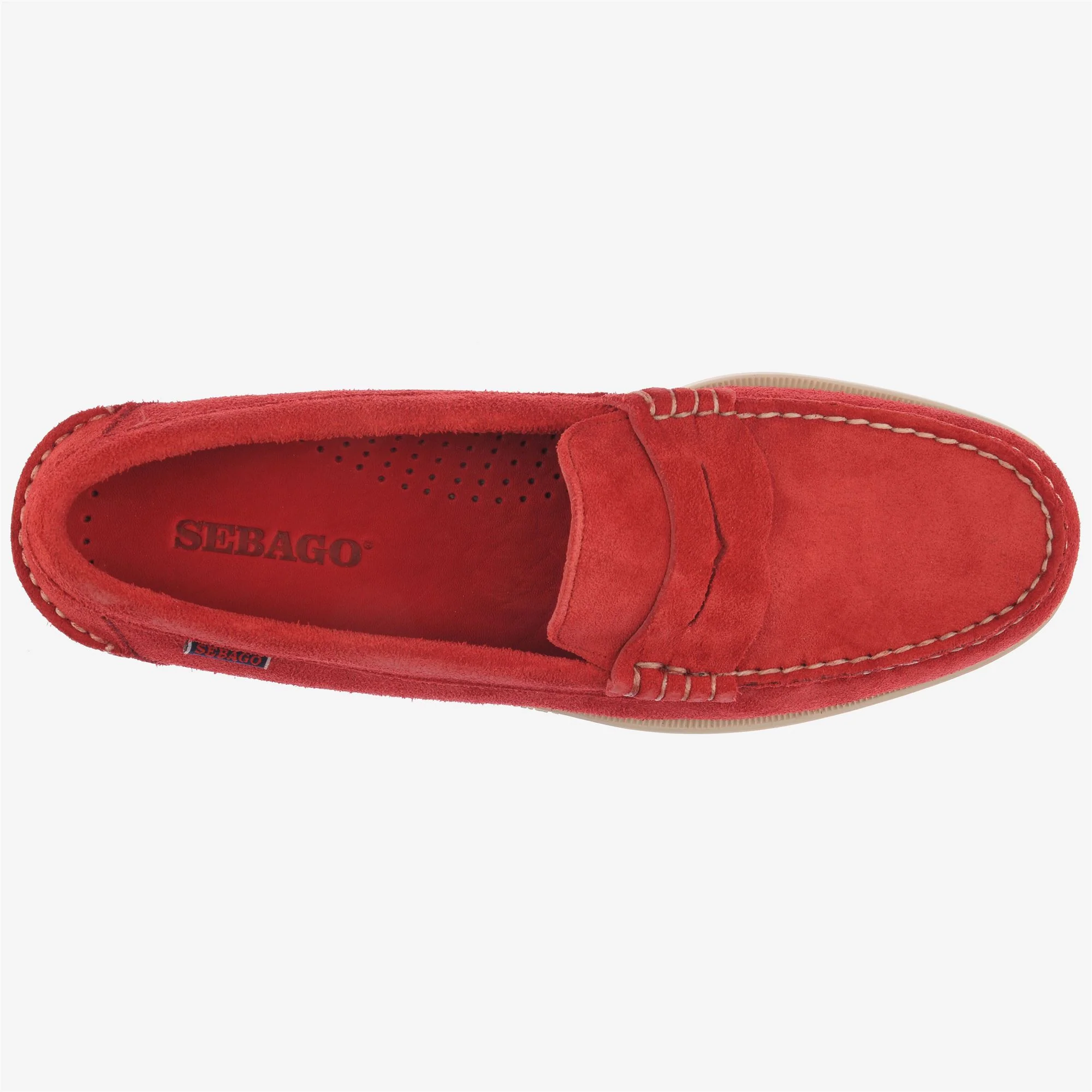 DAN BOAT FLESH OUT - Docksides - Moccasin - Man - RED - Image 4