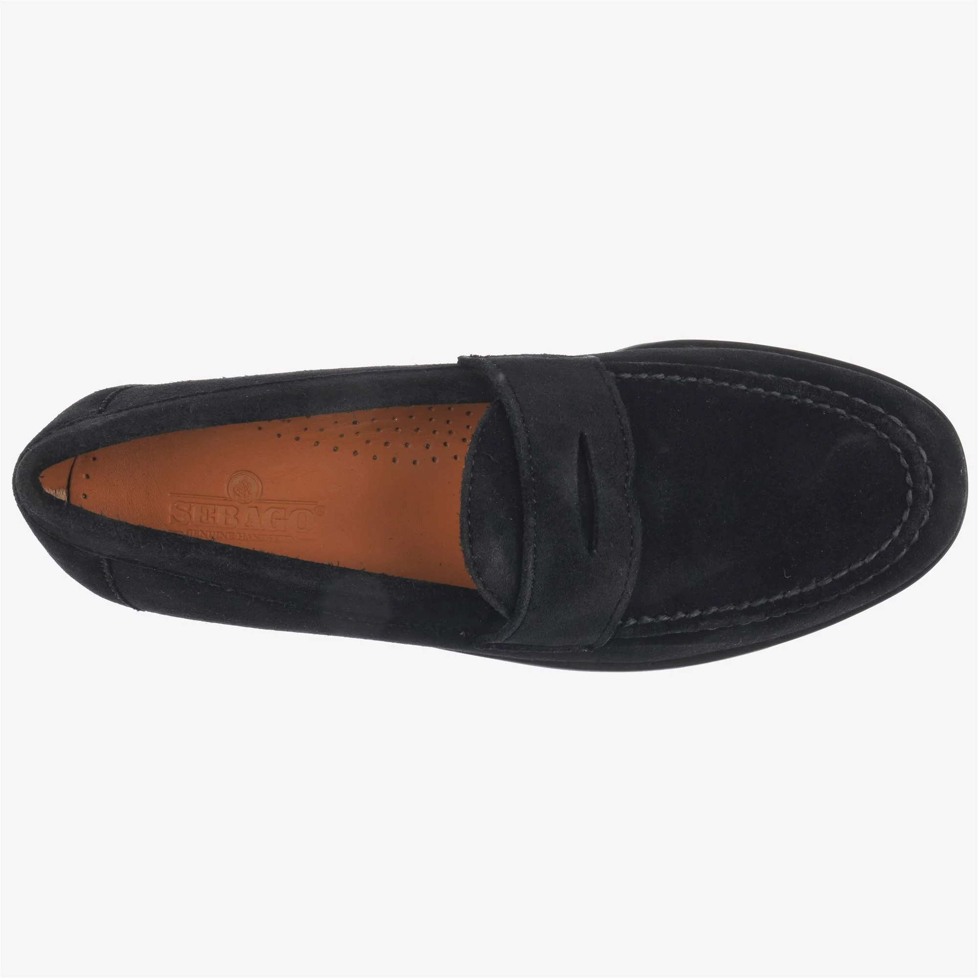 RYAN SUEDE PO - Moc - Moccasin - Man - BLUE NAVY - Image 4