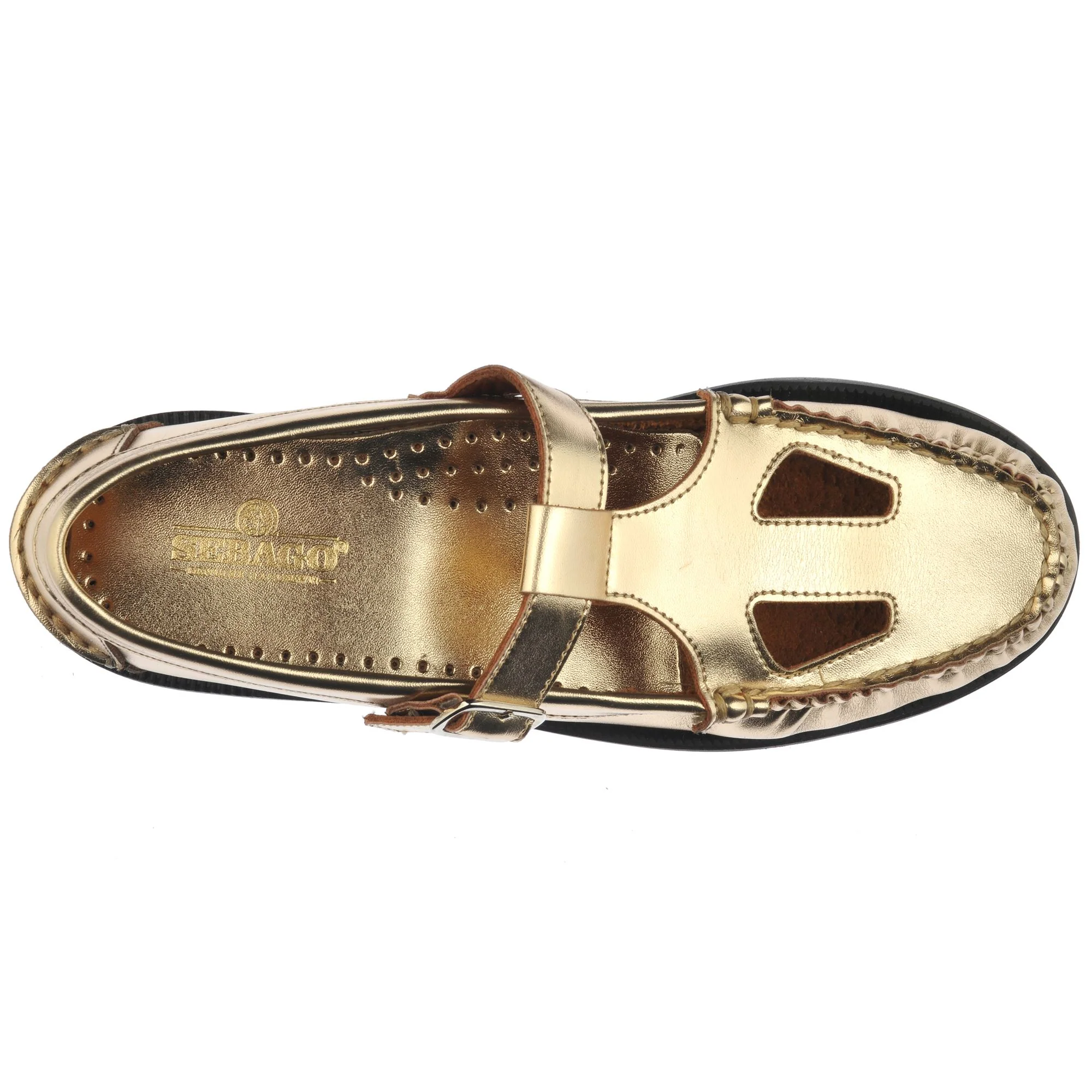 ANGELINA MET - Moc - Moccasin - Woman - GOLD - Image 4