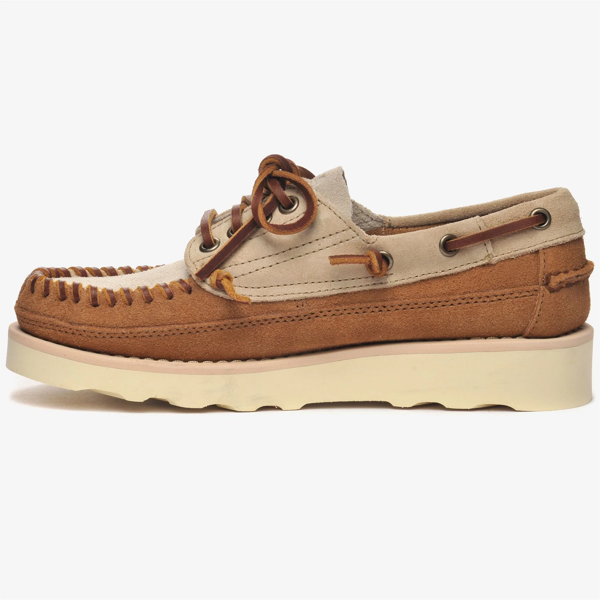 CAYUGA WOMAN - Moc - Moccasin - Woman - CAMEL-PAPYRUS-COGNAC - Image 3