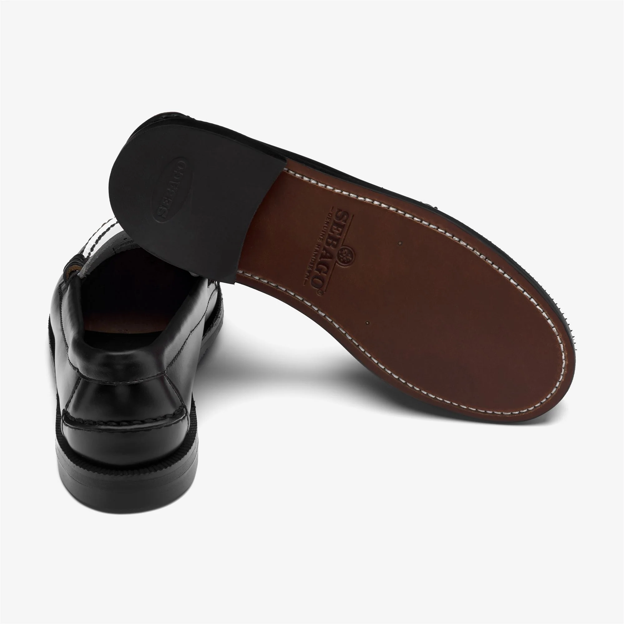 CLASSIC DAN WOMAN - Moc - Moccasin - Woman - BLACK-WHITE - Image 4