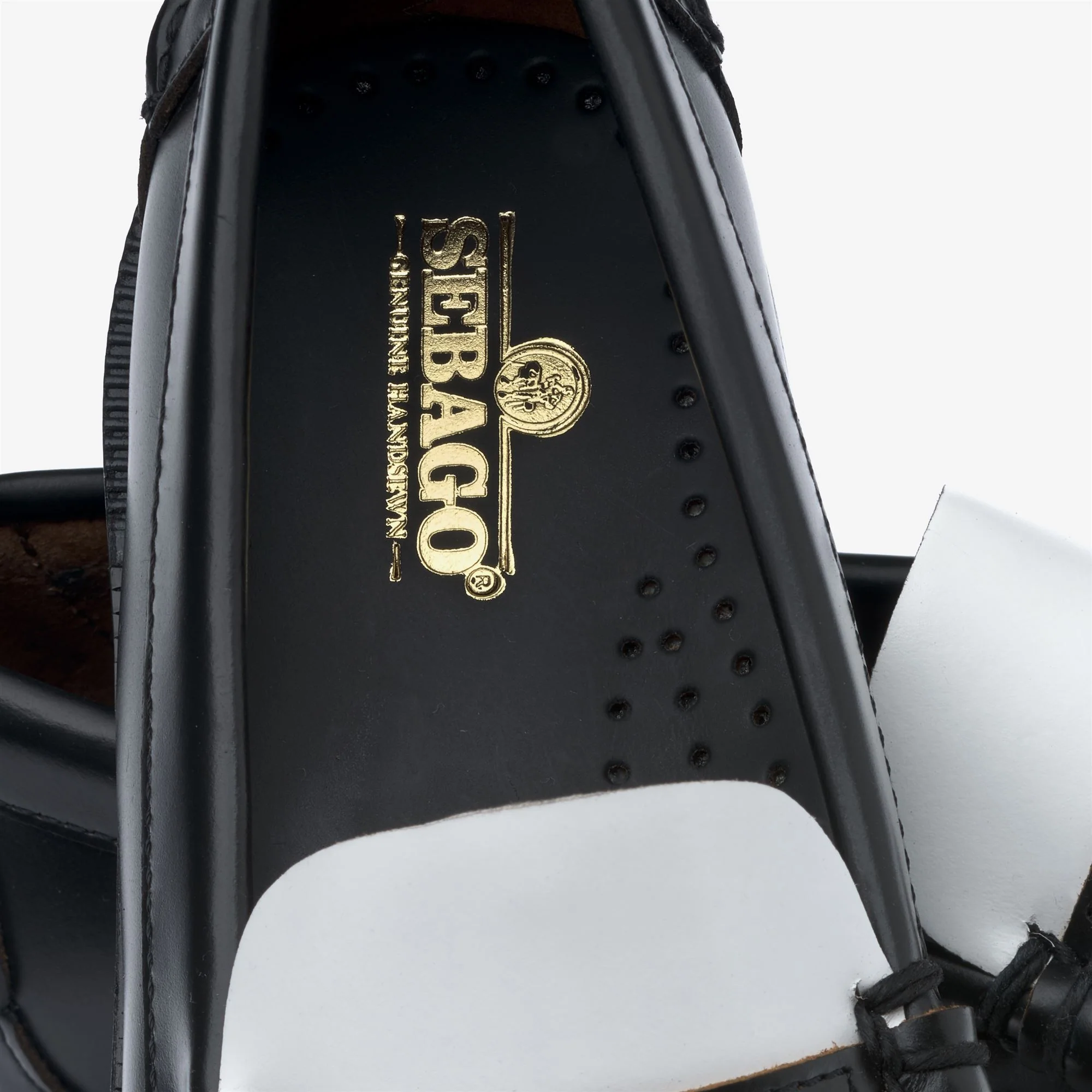 CLASSIC DAN WOMAN - Moc - Moccasin - Woman - BLACK-WHITE - Image 5